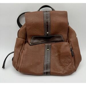 WILSONS LEATHER  Tan Brown Mini Backpack Women's BOHO